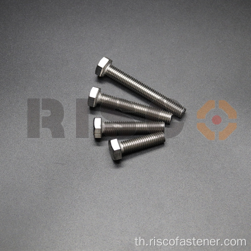 304316 สแตนเลสสตีล Hex Bolt DIN933